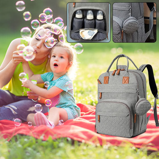 mere fillette balloune sac a langer