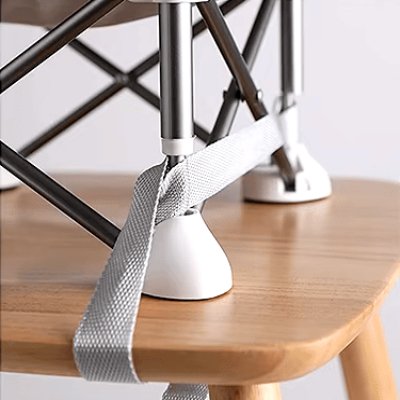 Chaise Pliante - BabyBoosterSeat™ - Gris - Juste pour Bébé