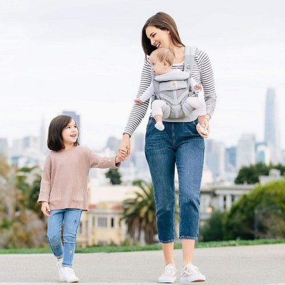 Porte Bébé - BreathBabyBag™ - Gris - Juste pour Bébé