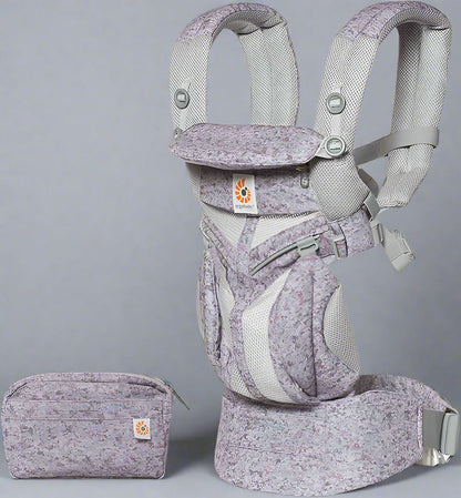 Porte Bébé - BreathBabyBag™ - Mauve Lavande - Juste pour Bébé