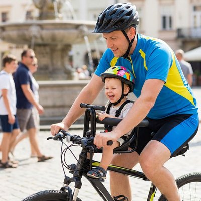 Porte bebe velo papa bebe