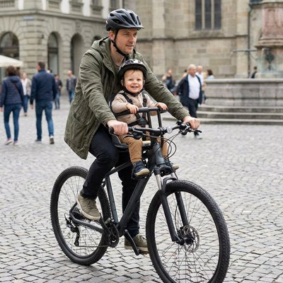 Porte bebe velo papa manteau bebe