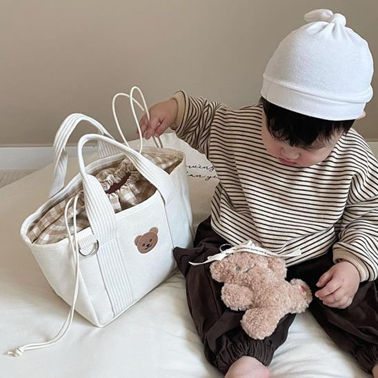 Sac à langer bebe chapeau
