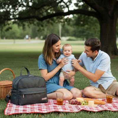 Sac a langer bebe maman papa