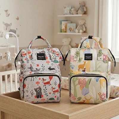 Sac a langer bebe modèle différents un chevreuils renards