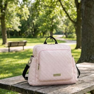 Sac a langer bebe table pique nique cote