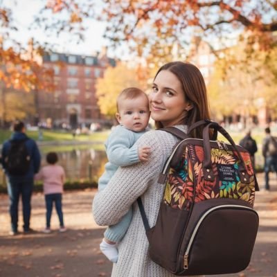 Sac a langer maman bebe parc
