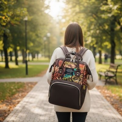 Sac a langer maman parc