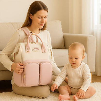 Sac a langer rose maman bebe