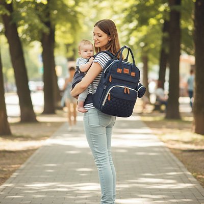 Sac a langer-maman-bebe-parc